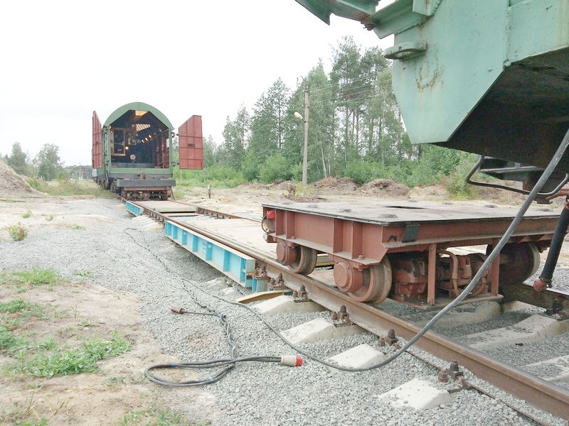 Перенос весов для торфобрикетного завода